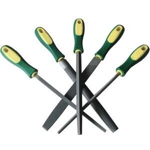 Metal File Set, 5-Piece, 8-inch